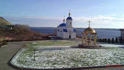 Храм Казанской иконы Божией Матери, Свято-Богородичный Казанский мужской монастырь (село Винновка), Паломнический центр «Святая Русь»