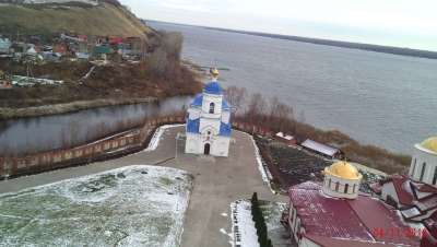 Вид с колокольни, Свято-Богородичный Казанский мужской монастырь (село Винновка), Паломнический центр «Святая Русь»