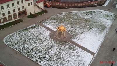 Вид с колокольни, Свято-Богородичный Казанский мужской монастырь (село Винновка), Паломнический центр «Святая Русь»