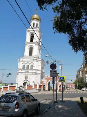 Храм святителя Николая в колокольне, Иверский женский монастырь, Город Самара, Паломнический центр «Святая Русь»