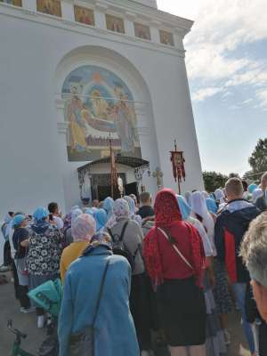 Крестный ход, Церковь Успения Пресвятой Богородицы (село Суворово), Нижегородская область, Паломнический центр «Святая Русь»