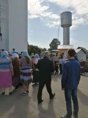 Крестный ход, Церковь Успения Пресвятой Богородицы (село Суворово), Нижегородская область, Паломнический центр «Святая Русь»