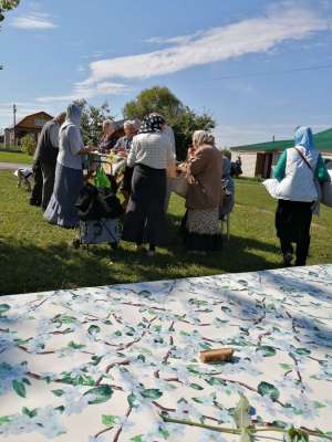 Летняя трапезная, Церковь Успения Пресвятой Богородицы (село Суворово), Нижегородская область, Паломнический центр «Святая Русь»