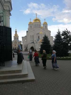 Собор Преображения Господня Свято-Троицкого Серафимо-Дивеевского монастыря, Свято-Троицкий Серафимо-Дивеевский монастырь (село Дивеево), Нижегородская область, Паломнический центр «Святая Русь»