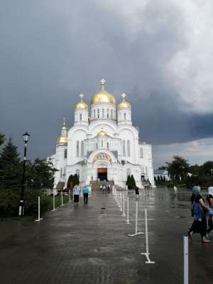 Собор Преображения Господня Свято-Троицкого Серафимо-Дивеевского монастыря, Свято-Троицкий Серафимо-Дивеевский монастырь (село Дивеево), Нижегородская область, Паломнический центр «Святая Русь»