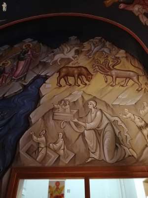 Роспись, Иверский женский монастырь, Город Самара, Паломнический центр «Святая Русь»