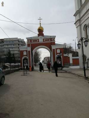 Монастырские врата, Иверский женский монастырь, Город Самара, Паломнический центр «Святая Русь»